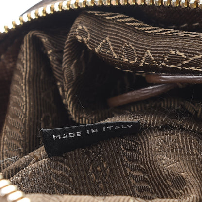 Prada Tessuto Nylon Saffiano Tote Corinto 7 of 19