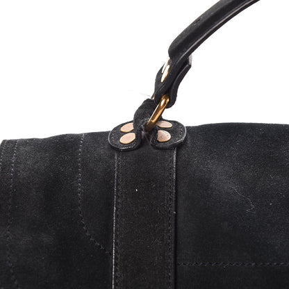 Proenza Schouler Suede Medium PS1 Satchel Navy 18 of 25