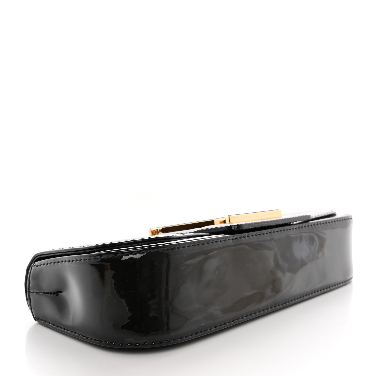 Louis Vuitton Patent Sobe Clutch Blue Infini 4 of 10