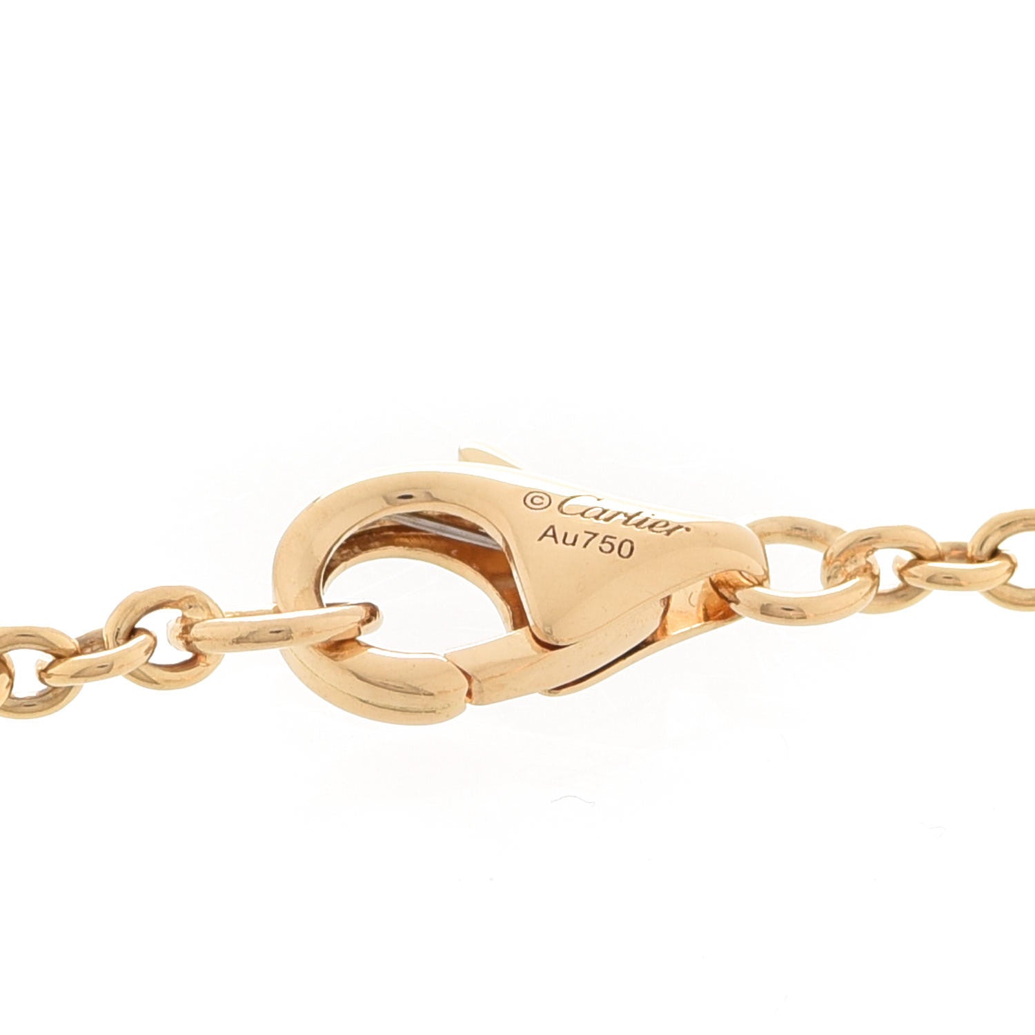 Cartier 18K Yellow Gold Interlocking LOVE Bracelet 6 of 6