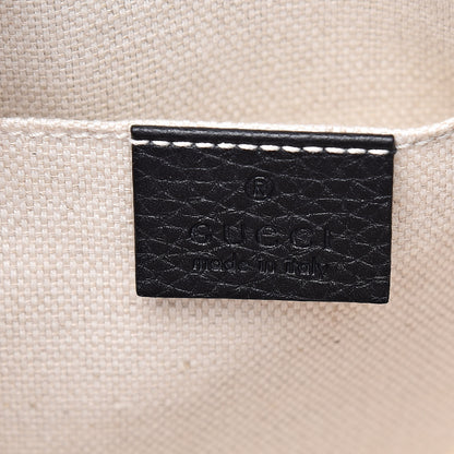 Gucci Pebbled Calfskin Small Soho Disco Bag Black 6 of 10