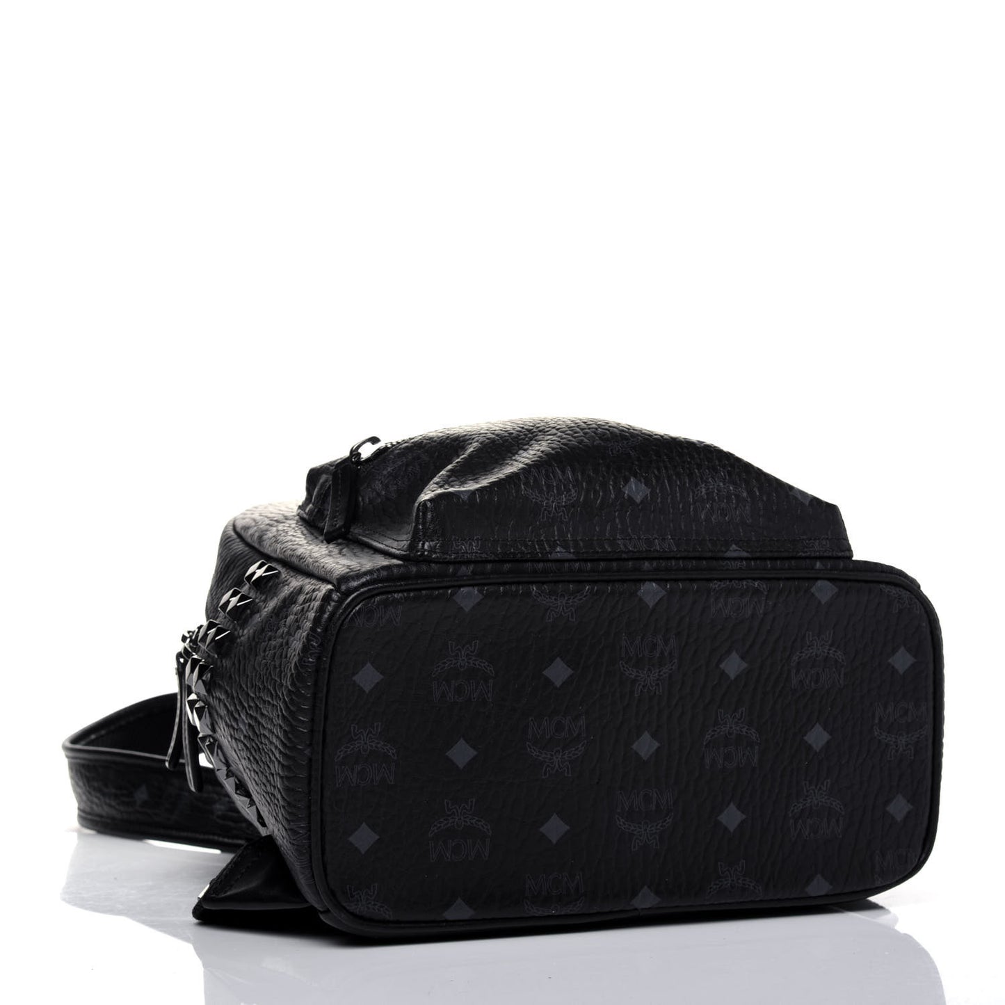 Visetos Small Side Stud Stark Backpack Black