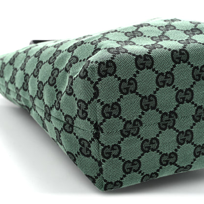 Gucci Monogram Tote Bag Green 9 of 10