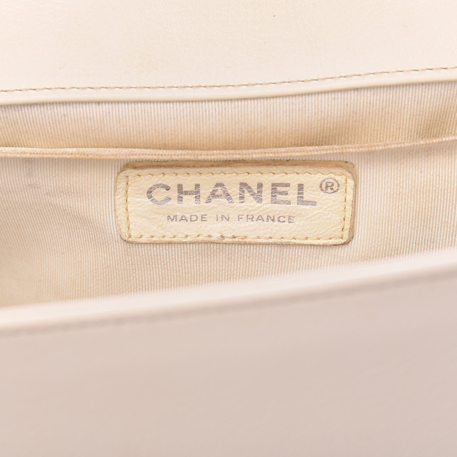 Chanel Calfskin Quilted Medium Boy Flap White 6 of 15