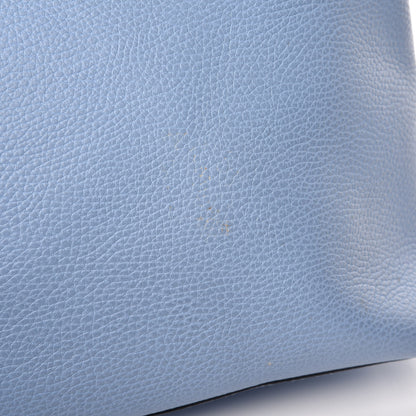 Gucci Dollar Calfskin GG Charm Dome Satchel Mineral Blue 9 of 16