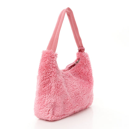 Prada Terry Cloth Mini Re-Edition 2000 Bag Petalo Black 3 of 10