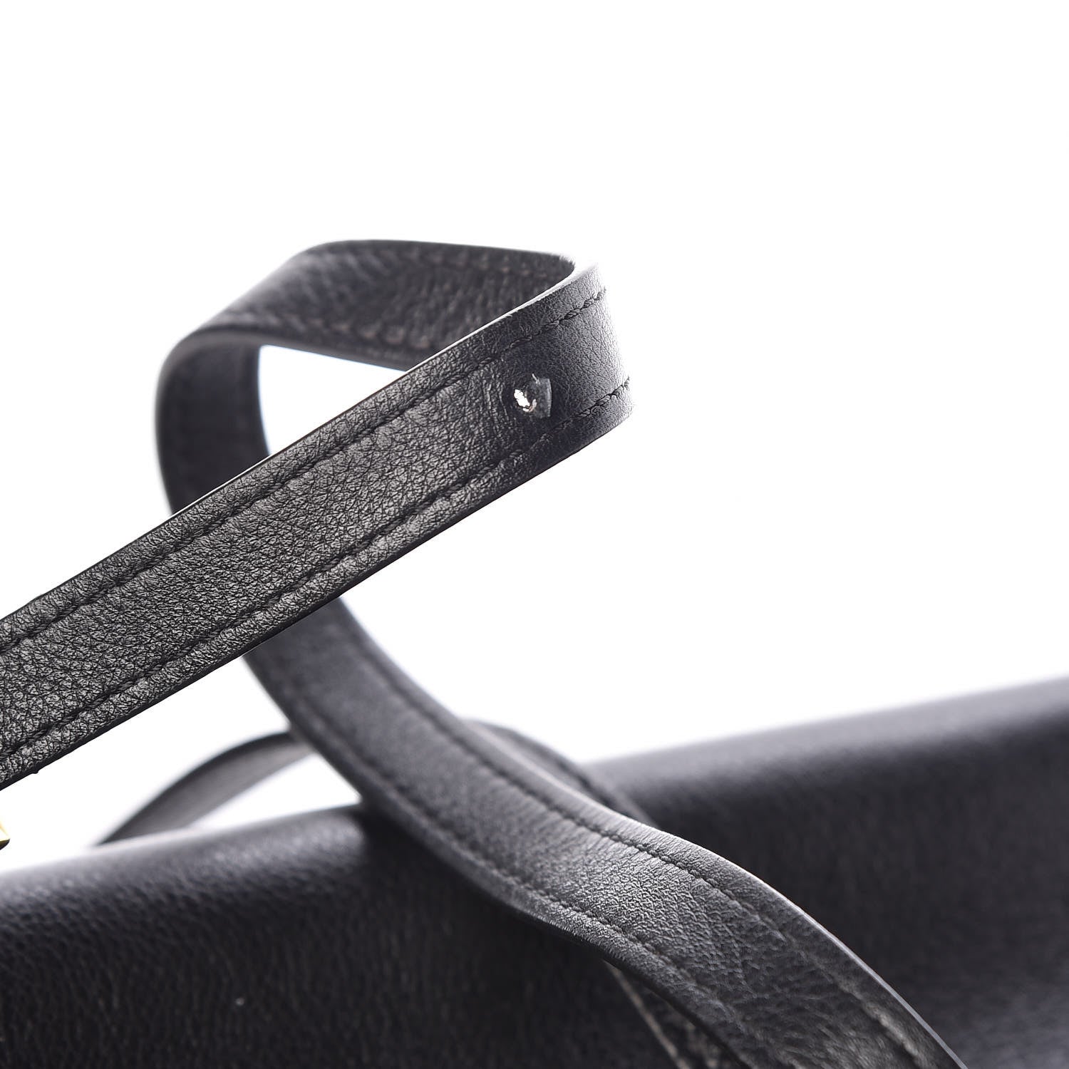 Tom Ford Calfskin Medium Leonica Padlock Satchel Bag Black 11 of 14