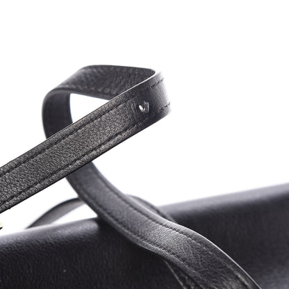 Tom Ford Calfskin Medium Leonica Padlock Satchel Bag Black 11 of 14