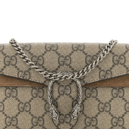 Gucci GG Supreme Monogram Super Mini Dionysus Shoulder Bag Taupe 7 of 11