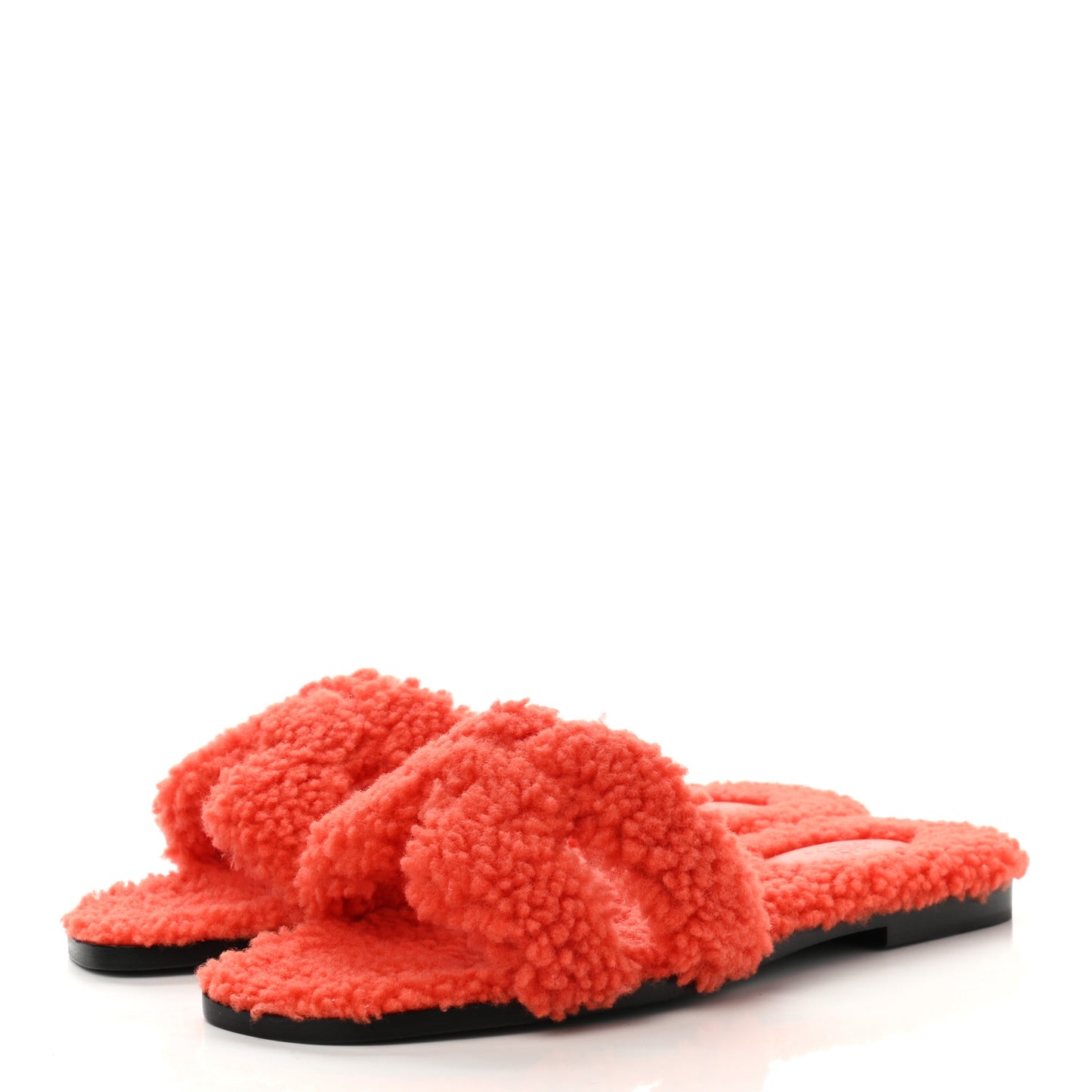 Woolskin Oran Sandals 38 Orange