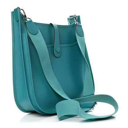Hermes Epsom Evelyne III GM Bleu Paon 2 of 4