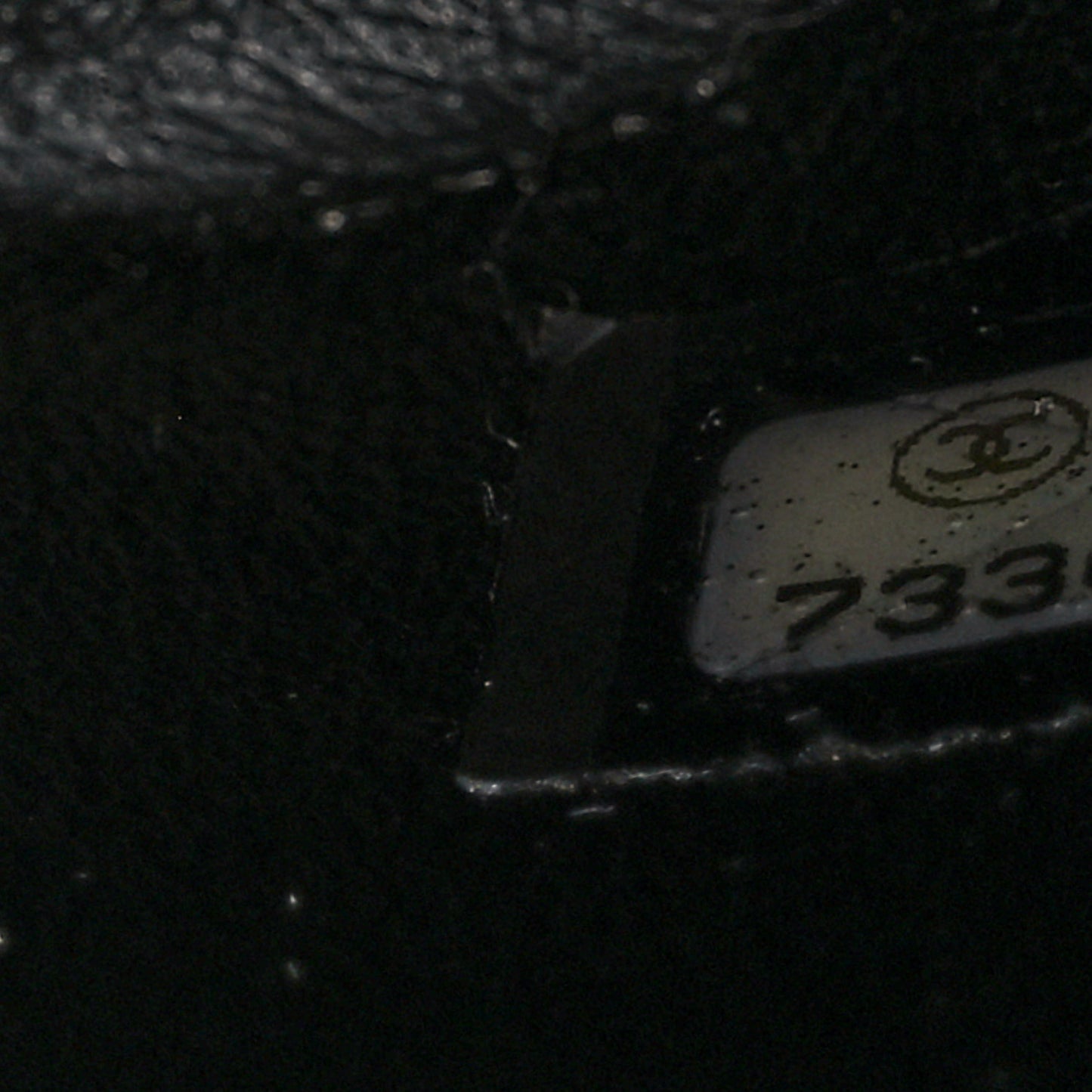 Caviar Quilted Medallion Tote Black