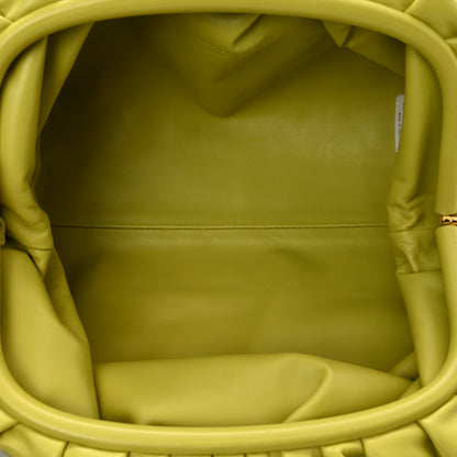 Bottega Veneta Smooth Butter Calf The Pouch Oversized Clutch Kiwi 5 of 10