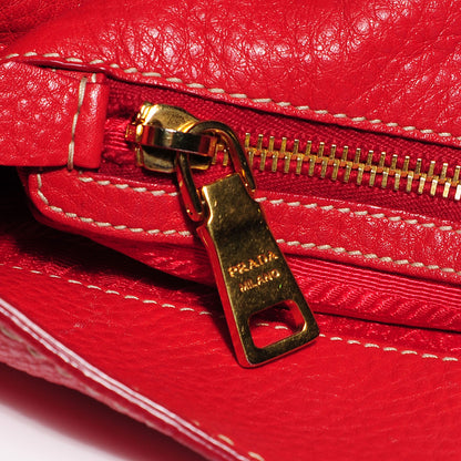 Prada Vitello Daino Hobo Fuoco 12 of 12