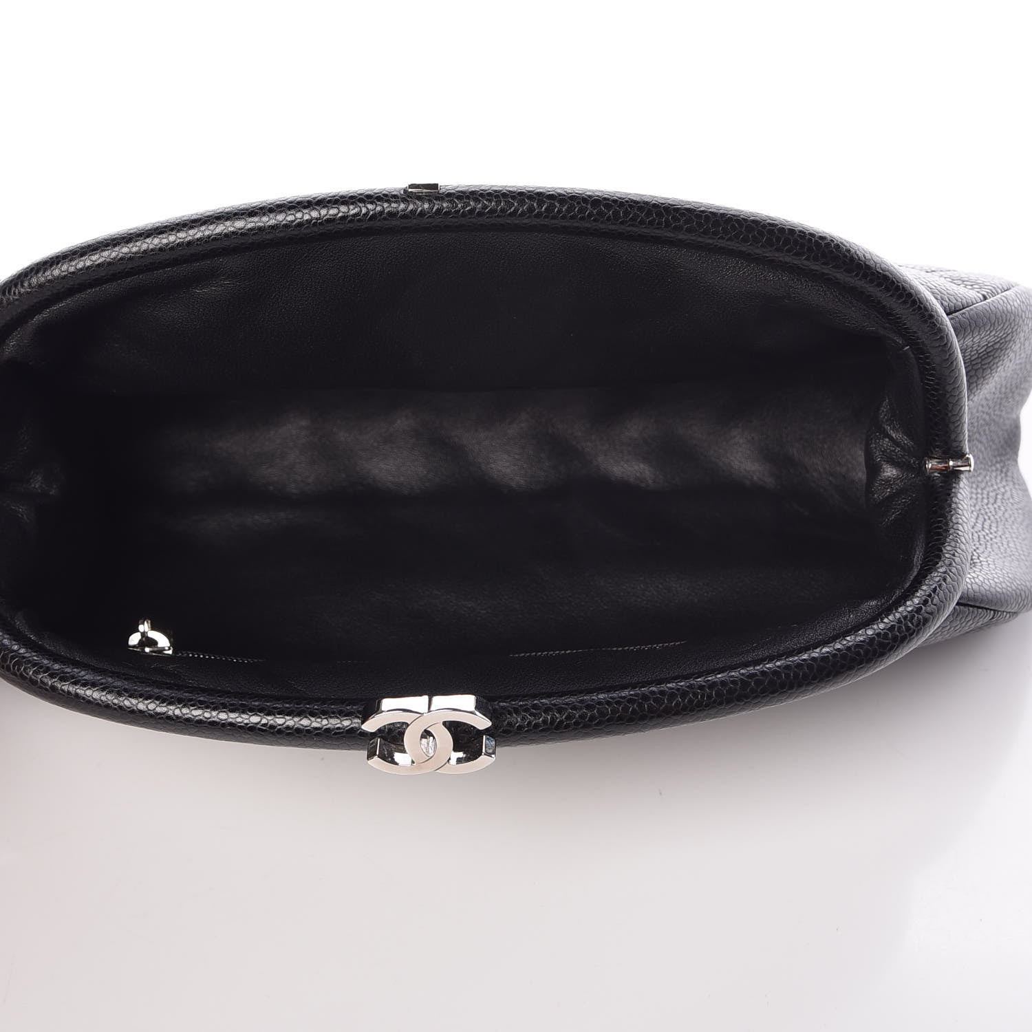 Chanel Caviar Quilted Timeless Clutch Black 4 of 7