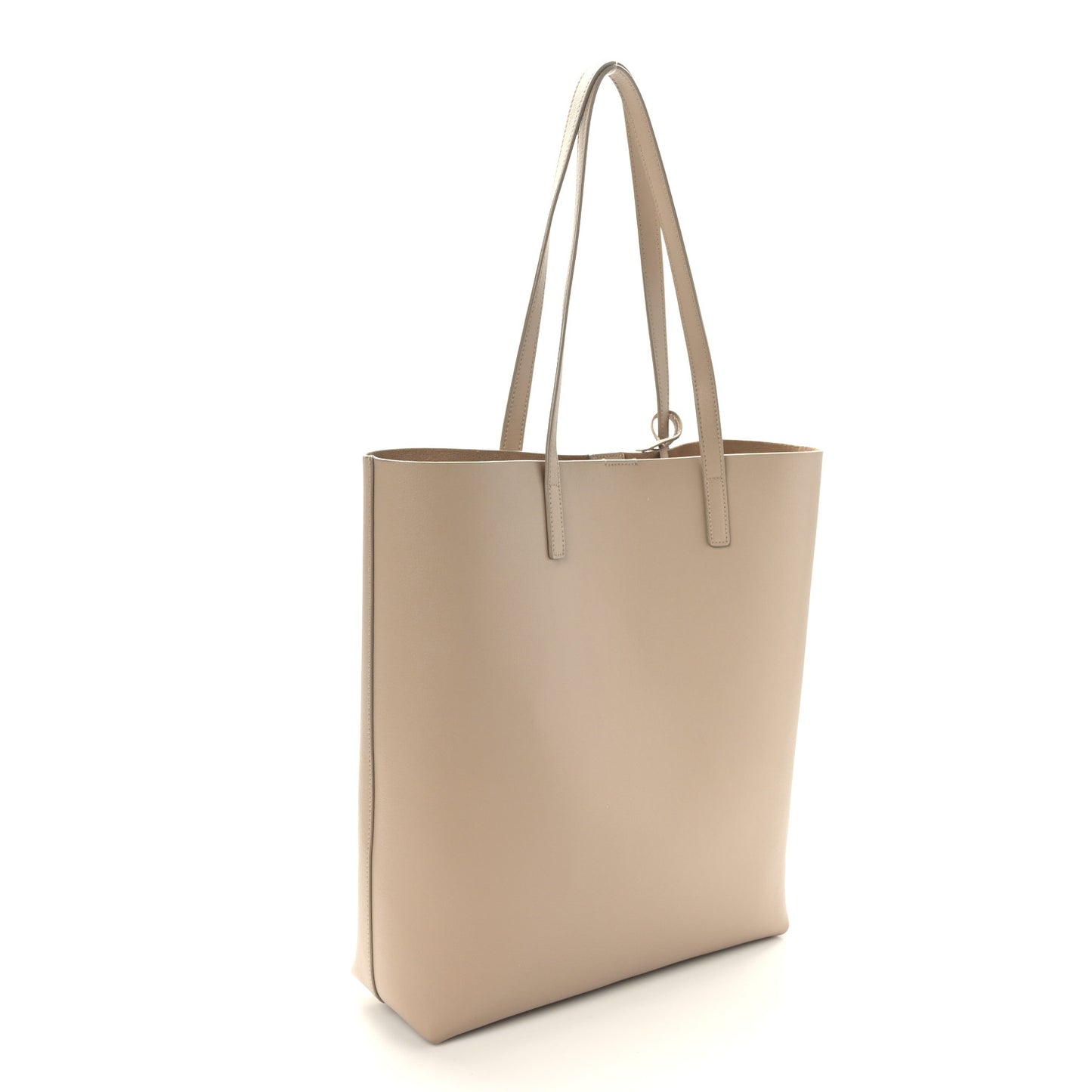 Calfskin Toy Shopping Tote Nude Powder