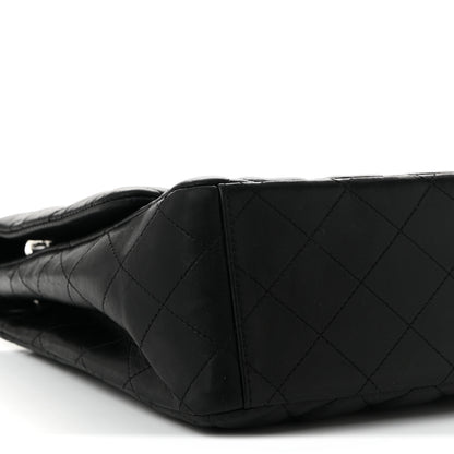 Chanel Lambskin Quilted Maxi Single Flap Black 9 of 11