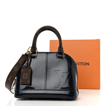 Louis Vuitton Patent Monogram Alma BB Marine 10 of 10