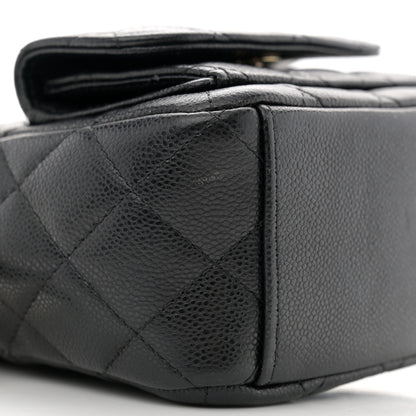 Chanel Caviar Quilted CC Mini Classic Backpack Black 9 of 10