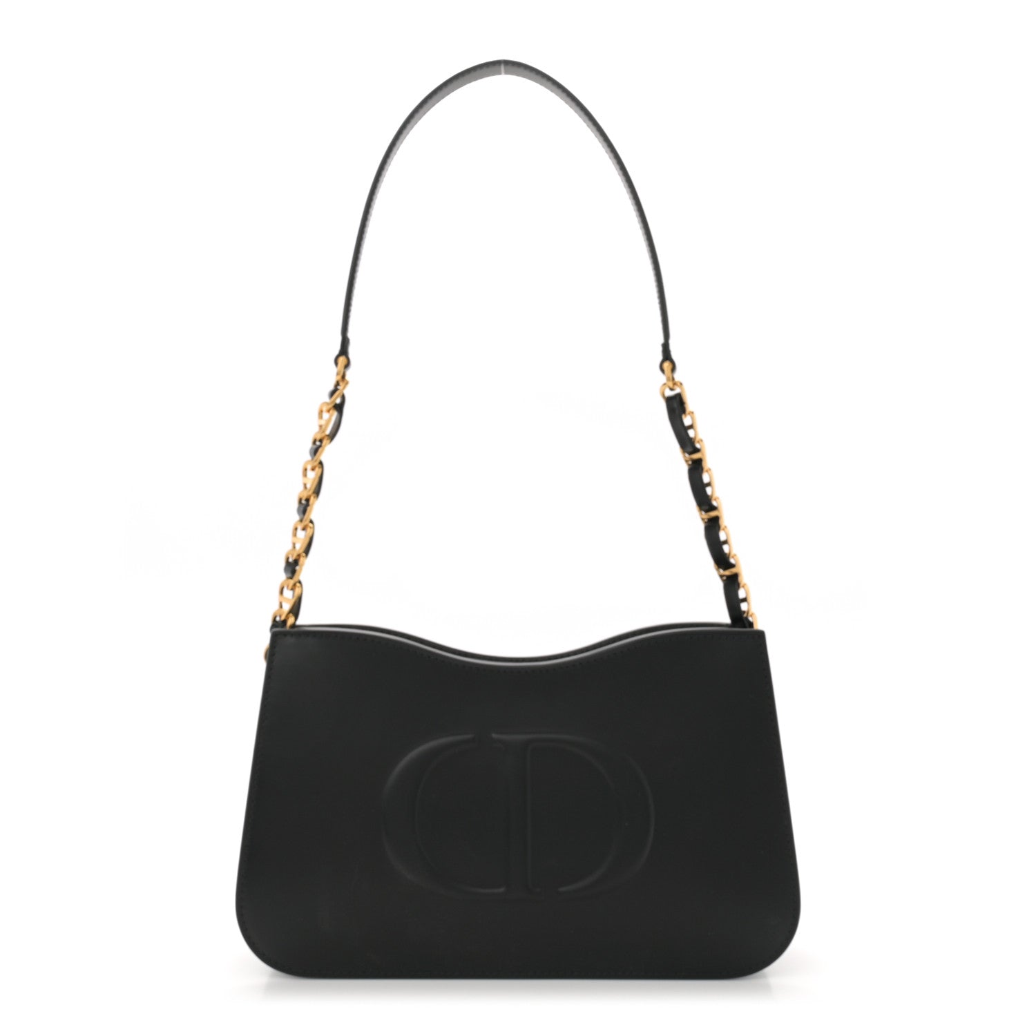 Christian Dior Calfskin CD Signature Mini Hobo Bag Black 1 of 11