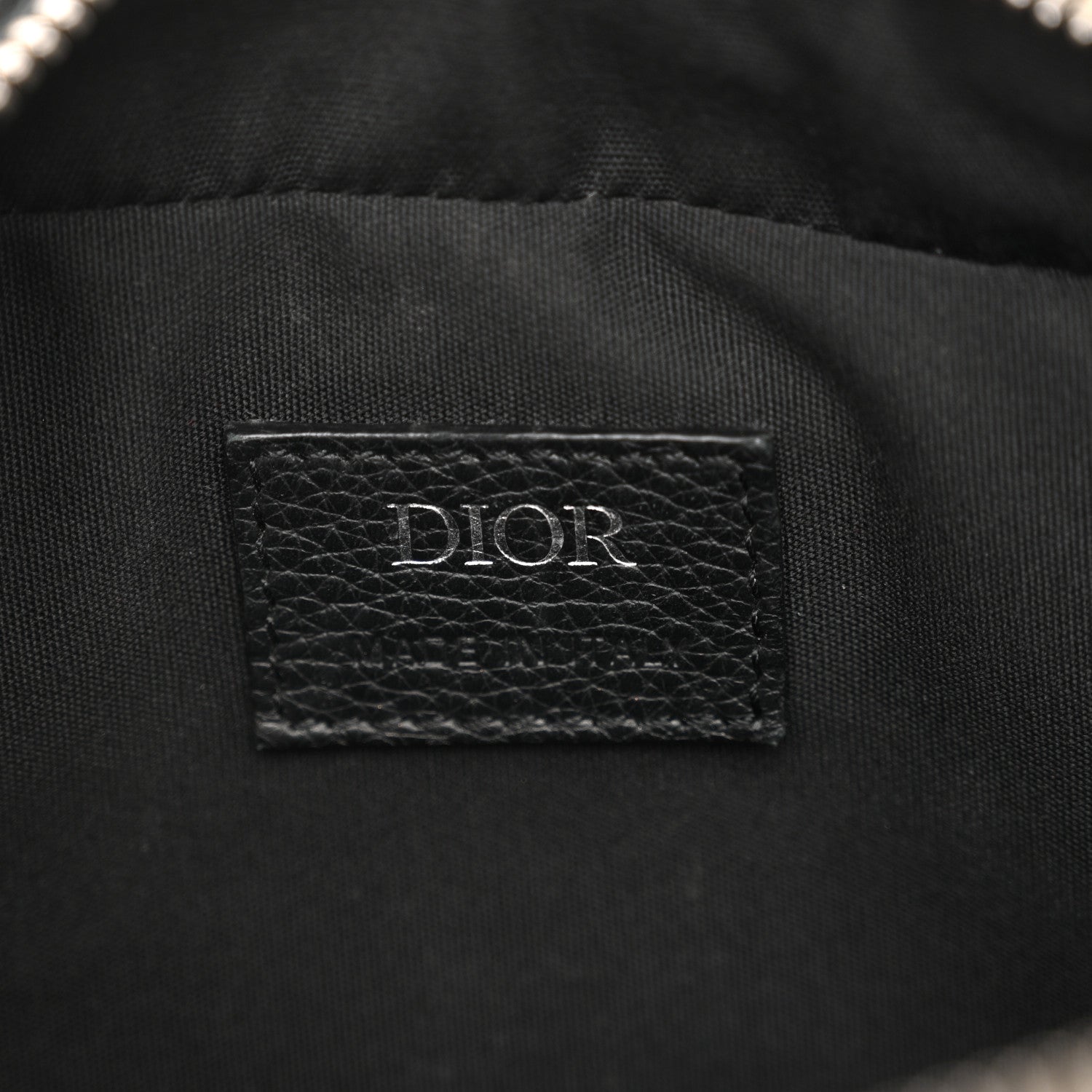 Christian Dior HOMME Oblique Safari Messenger Black 1726796