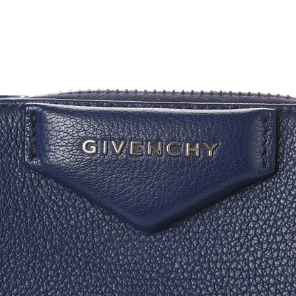 Givenchy Sugar Goatskin Small Antigona Beauty Wristlet Navy 6 of 9