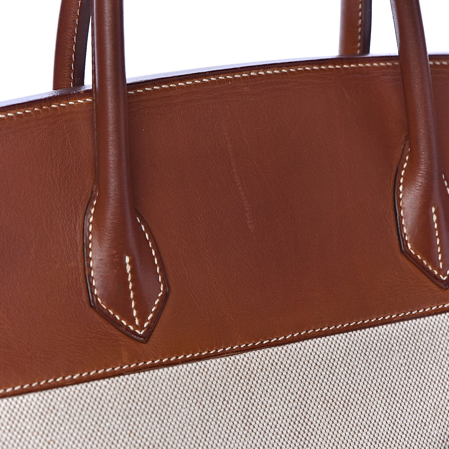 Toile Barenia Birkin 40 Fauve