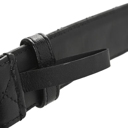 Chanel Caviar Quilted CC Chain Belt 75 30 Black 6 of 7