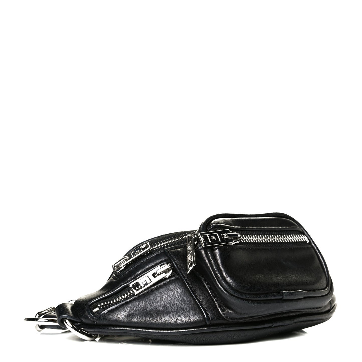 Lambskin Mini Attica Belt Bag Black