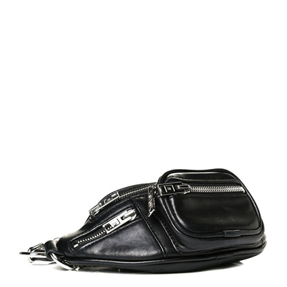 Alexander Wang Lambskin Mini Attica Belt Bag Black 4 of 8