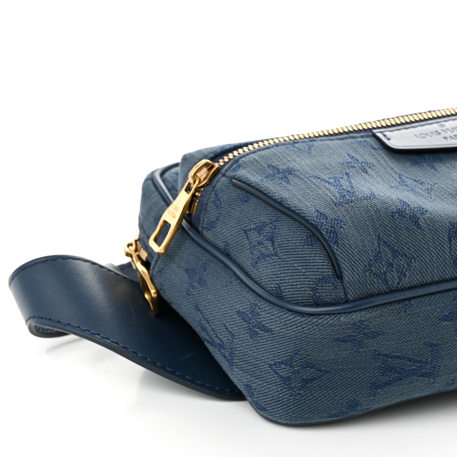 Louis Vuitton Denim Monogram Outdoor Bumbag Navy 8 of 9