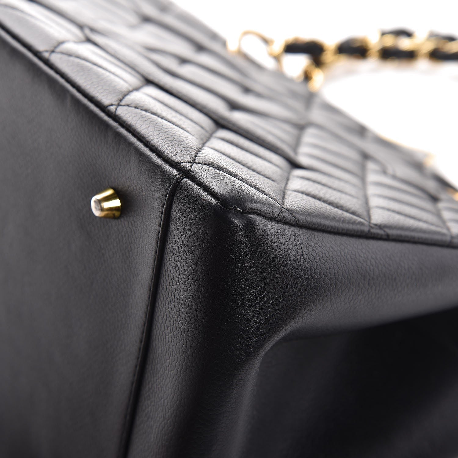 Chanel Caviar Quilted Grand Shopping Tote GST Black 13 of 15