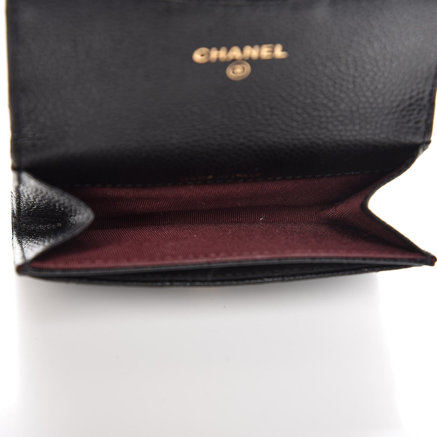 Chanel Caviar Quilted Flap Card Holder Black 5 of 7