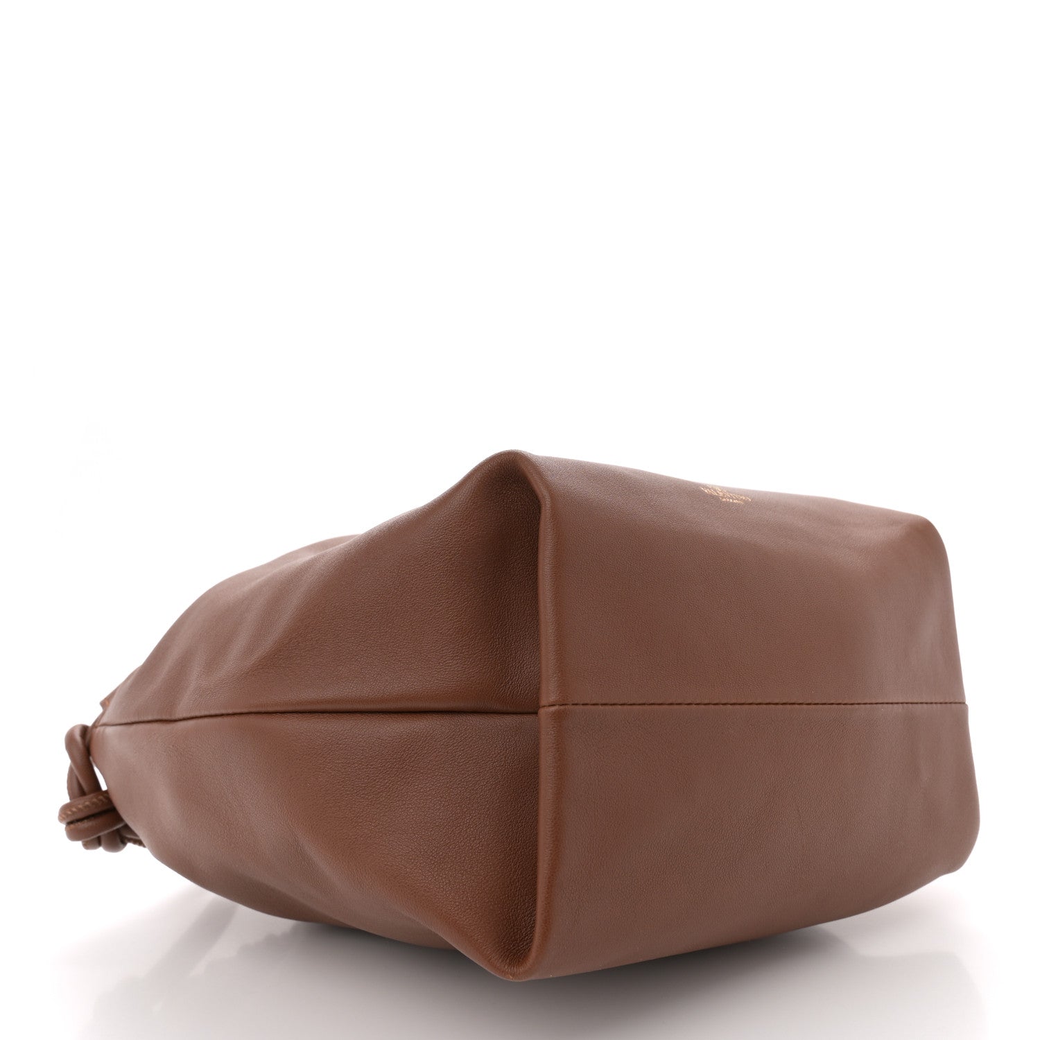 Valentino Garavani Nappa Vlogo Pouf Pouch Tan 4 of 9