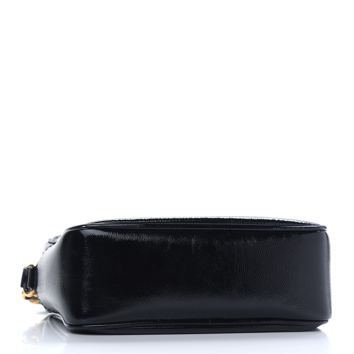 Gucci Soft Patent Small Soho Disco Bag Black 4 of 11
