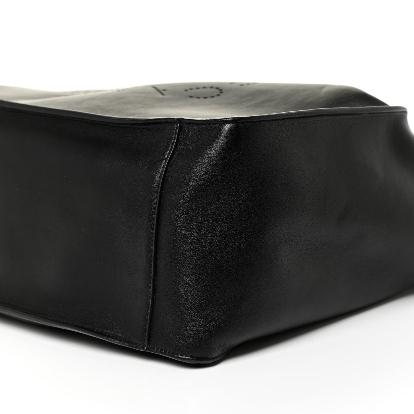 Eco Alter Nappa East West Perforated Tote Black