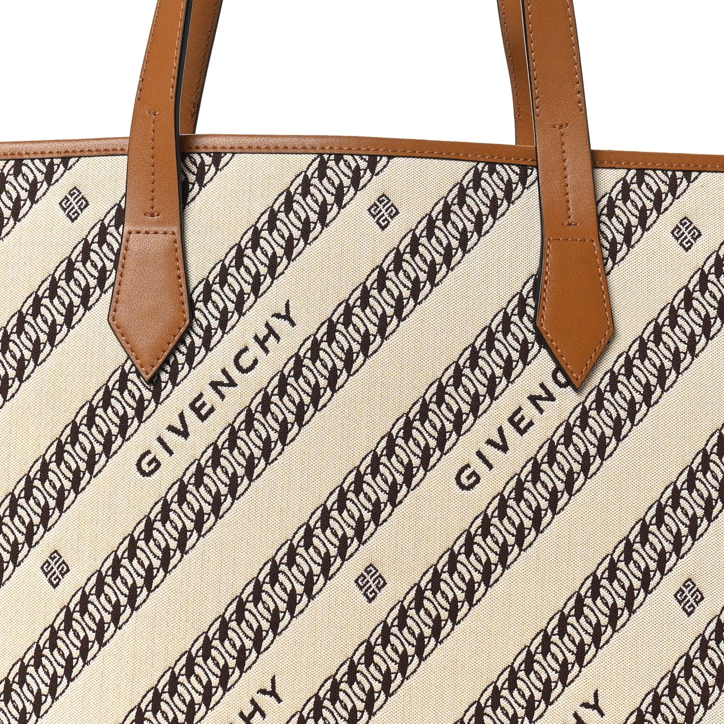 Canvas Bond Large Shopper Tote Beige