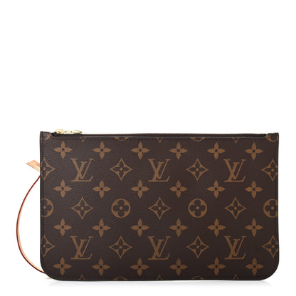 Louis Vuitton Monogram Neverfull MM GM Pochette 1 of 7
