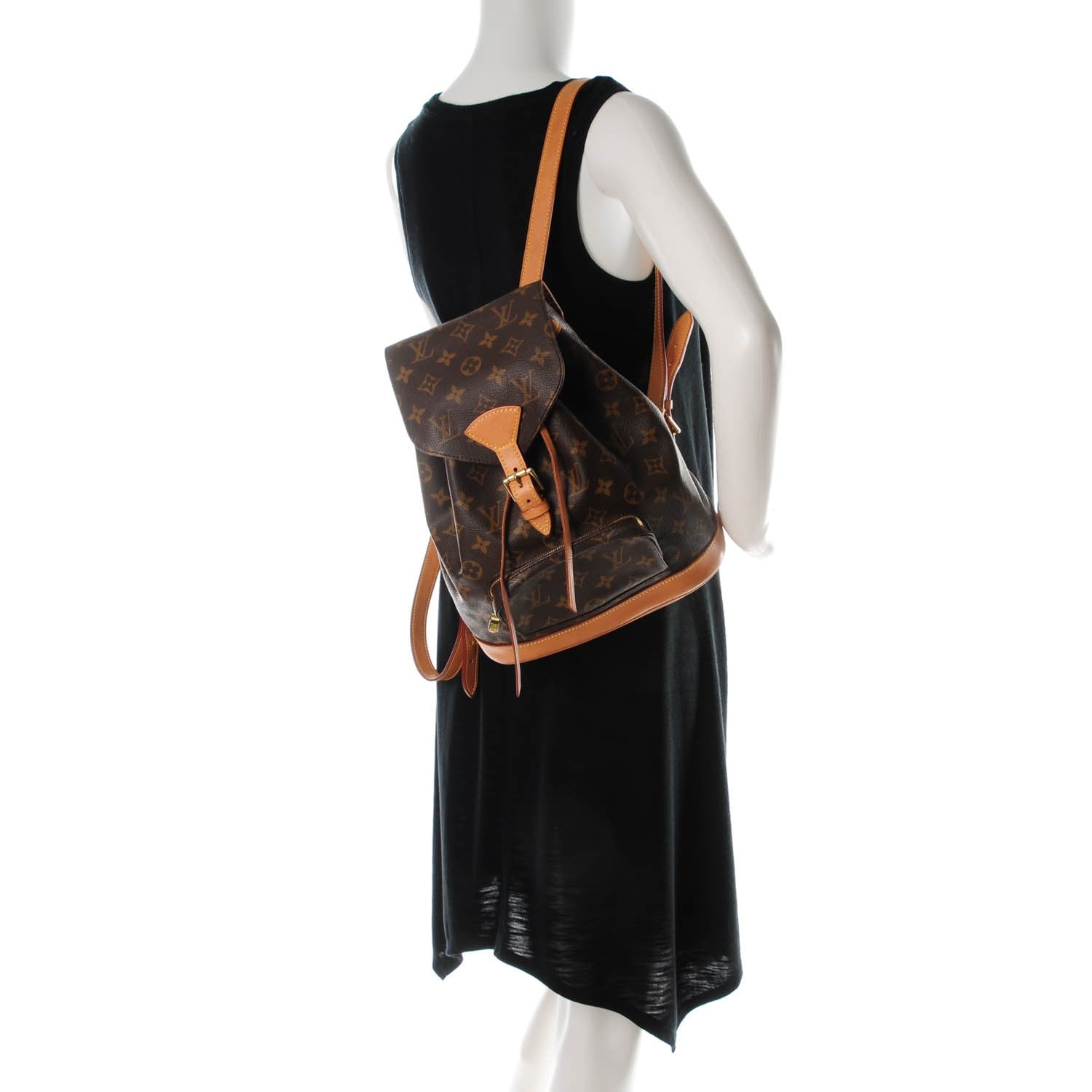 Louis Vuitton Monogram Montsouris MM Backpack 2 of 7