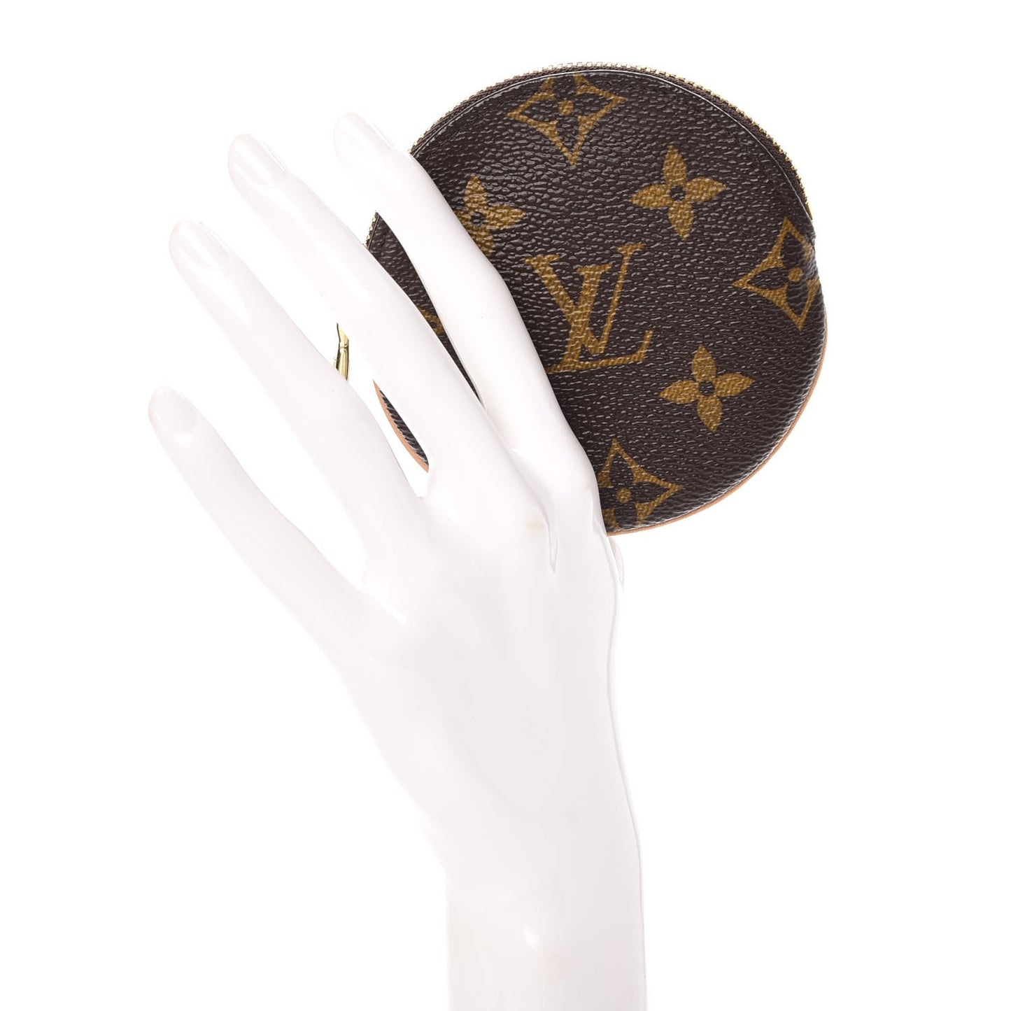 Monogram Round Coin Purse