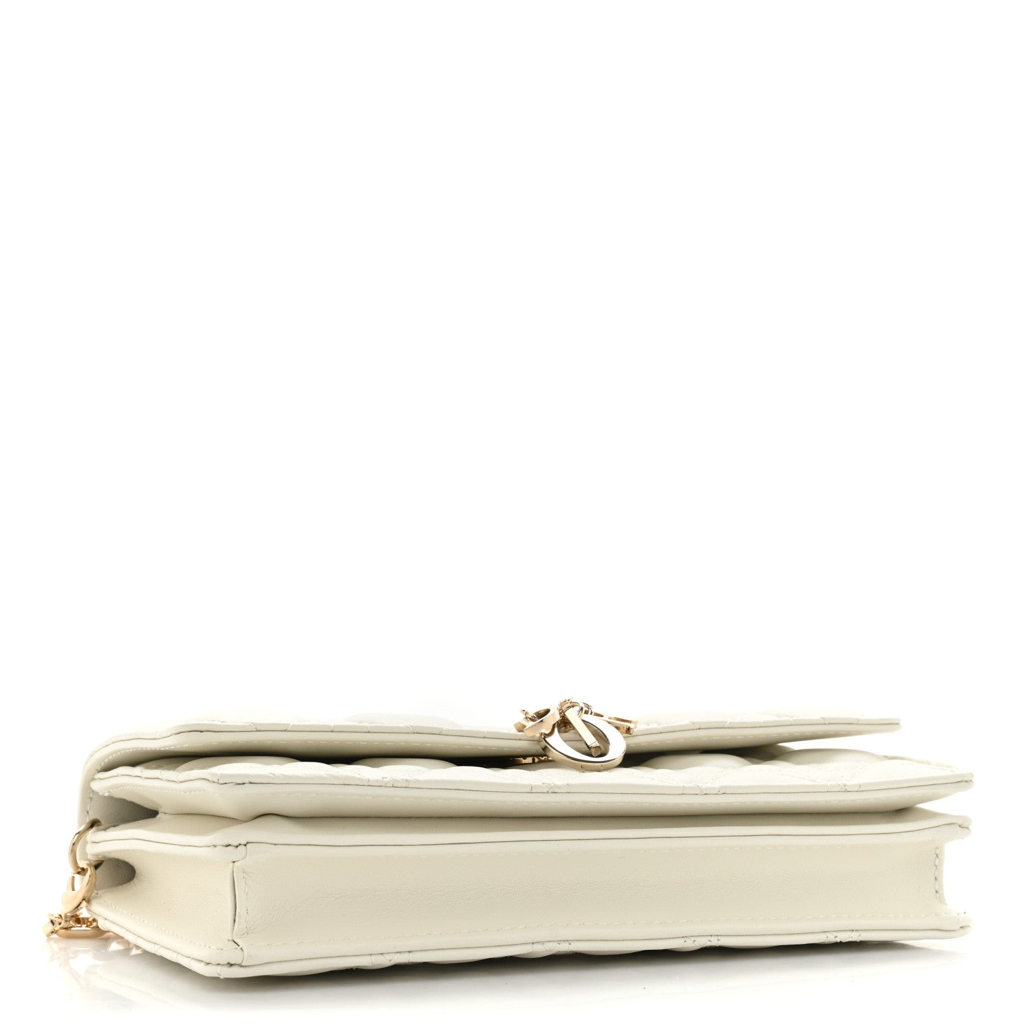 Christian Dior Lambskin Cannage Mini My Dior Bag Latte 4 of 11