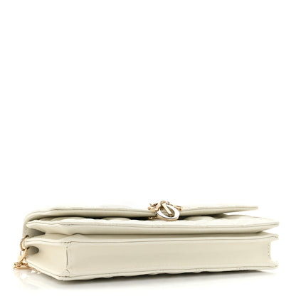Christian Dior Lambskin Cannage Mini My Dior Bag Latte 4 of 11