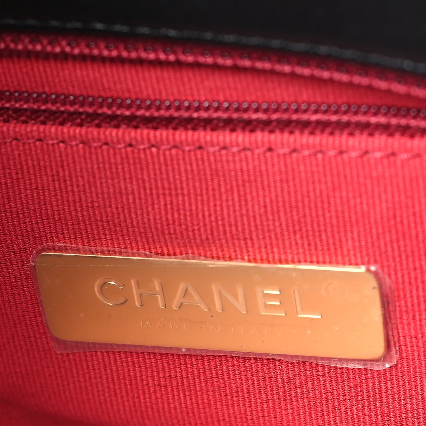 Lambskin Quilted Large Chanel 19 Flap Black