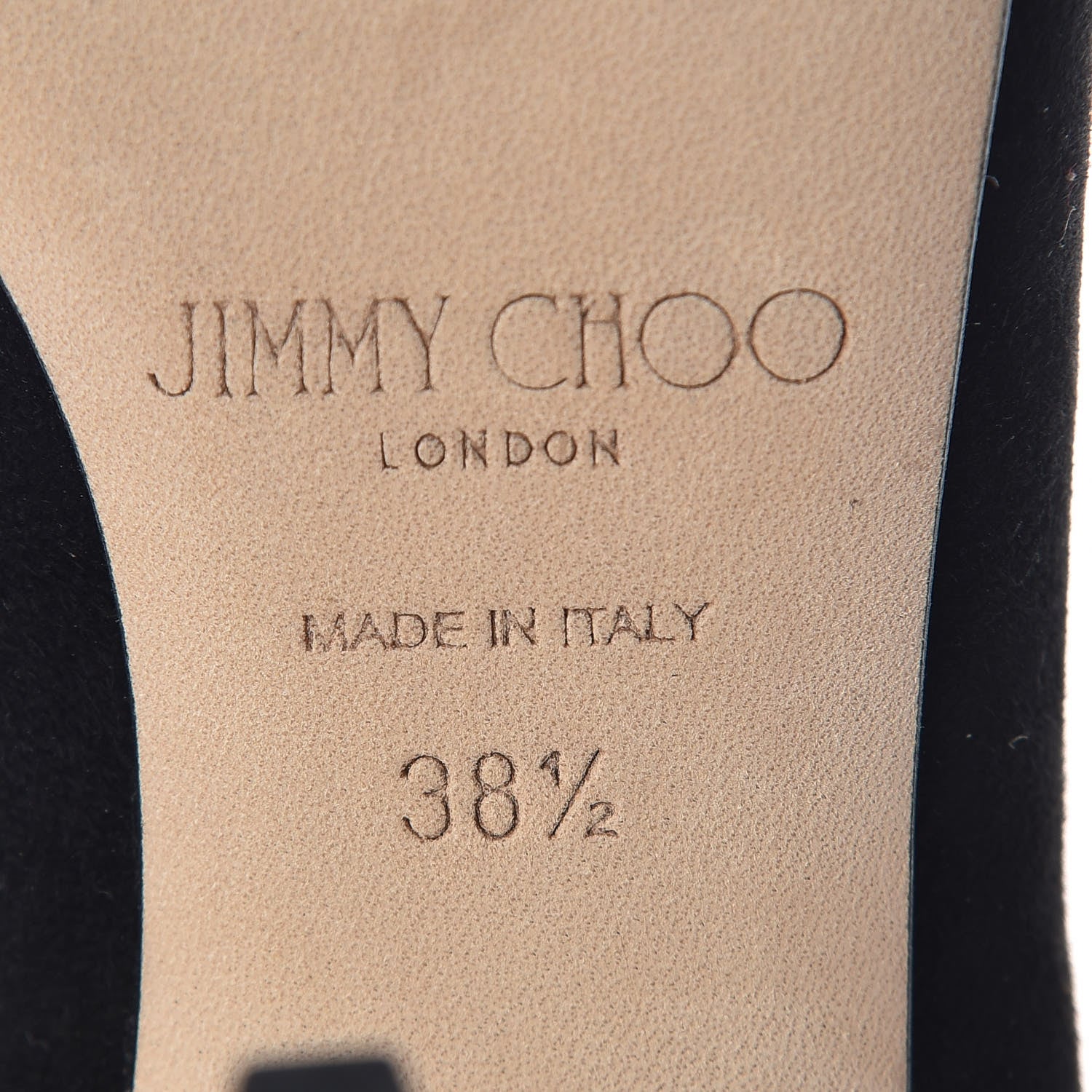 Jimmy Choo Suede Crystal Blaize 100 Ankle Boots 38.5 Black 8 of 14