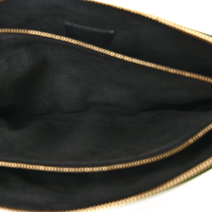 Louis Vuitton Patent Embossed Monogram Coussin PM Green Black 5 of 10