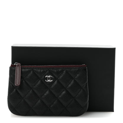 Chanel Caviar Quilted Small Cosmetic Case Black 8 of 8
