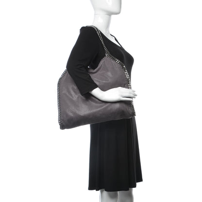 Stella McCartney Shaggy Deer Small Falabella Tote Bark 2 of 8