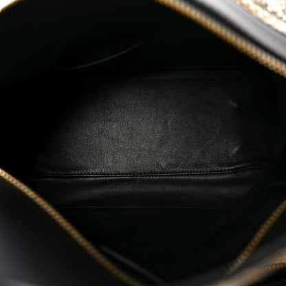 Loewe Snakeskin Medium Puzzle Bag Black 5 of 9