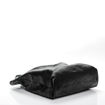 Lanvin Lambskin Quilted Carry Me Tote Black 4 of 6