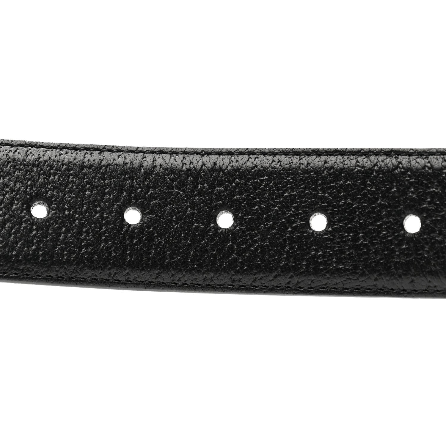 Gucci Textured Dollar Calfskin 40mm Belt 95 38 Black 5 of 5